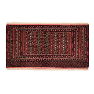 Tapis Persan Fait Main Tribal Intriqué en Laine Inour