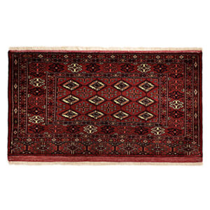 Tapis Persan Fait Main Tribal Intriqué en Laine Sarasar