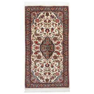 Tapis Persan en Laine Fait Main avec Design Médaillon Lachak