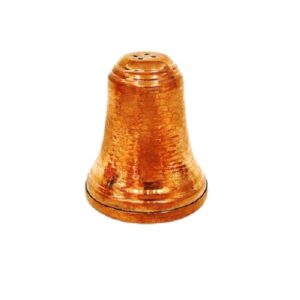 Ensemble de 2 salières et poivrières en cuivre persan Pyramide