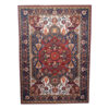 Tapis en feutre de laine persan 100% naturel et fait main Dena