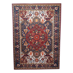 Tapis en feutre de laine persan 100% naturel et fait main Dena