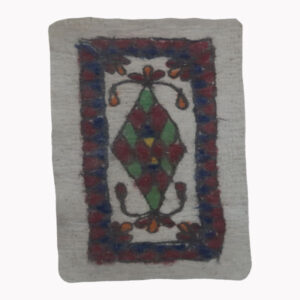 Tapis en feutre de laine persan 100% naturel et fait main Nila