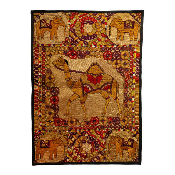 Nappe Brodée à la Main Modèle Animaux