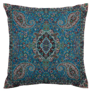 Coussin en Termeh Persan – Modèle Kaveh | Textile persan fait main