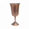 Verre à vin en cuivre persan martelé - Modèle Aseman