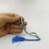 Chapelet en turquoise de Neyshabur : 33 perles de prière artisanales
