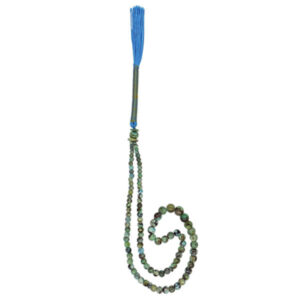Chapelet en turquoise de Neyshabur : Perles de prière artisanales I