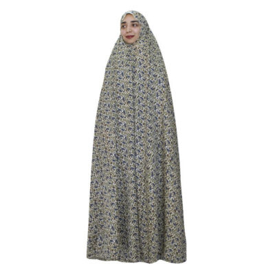 Tchador iranien à petits motifs pour femme pour tous les jours à la maison