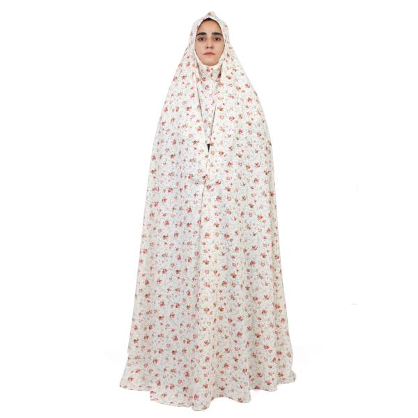 Tchador Islamique de Prière pour Femmes Idéal pour la Prière - Blanc