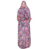 Tchador Islamique de Prière pour Femmes - Idéal pour la Prière - Fleur Violette