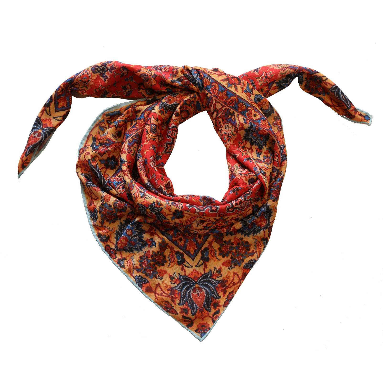 Foulard d’été pour femmes – Imprimé floral de luxe, Design Belalok