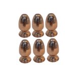 Ensemble de salières et poivrières en cuivre persan Design Œuf (6x)