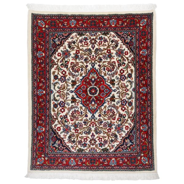 Tapis Persan en Laine Fait Main avec Design Médaillon Toranj