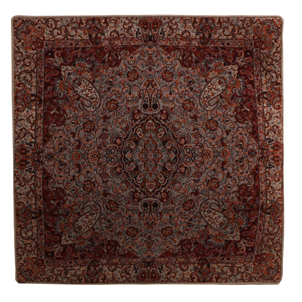 Coussin en Termeh Persan - Modèle T4025 (X2) | Housse de coussin en soie premium
