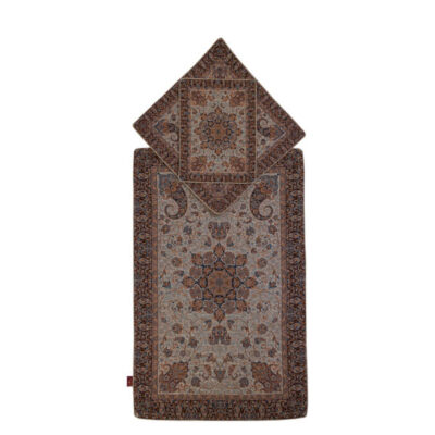 Tapis de prière en Termeh persan de luxe, Sajada Paisley islamique