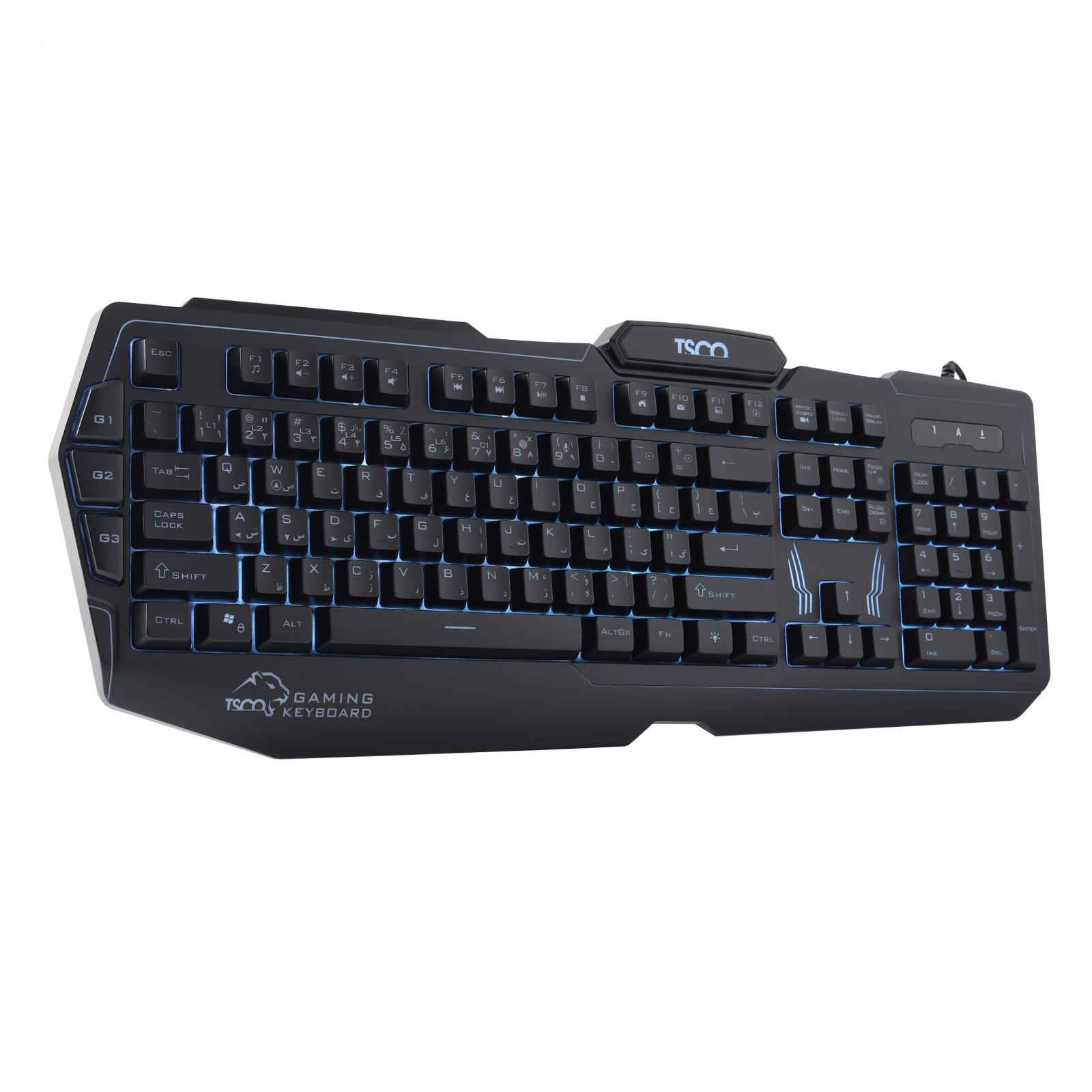 Clavier gaming Tesco avec touches persanes TK 8121L
