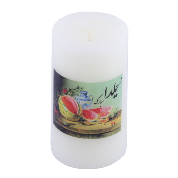 Bougie Pilier – Adaptée aux Célébrations de la Nuit de Yalda