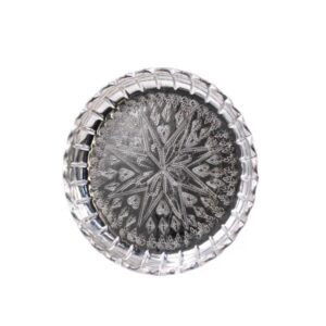 Plat de Service Persan en Cuivre Traditionnellement Martelé Noqre34