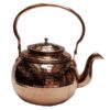 Bouilloire en cuivre persan durable pour cuisinière traditionnelle martelée Sadaf