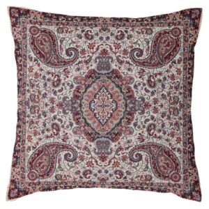 Coussin en Termeh Persan – Modèle Abrisham | Soie persane luxueuse