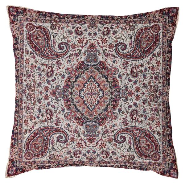 Coussin en Termeh Persan - Modèle Abrisham | Soie persane luxueuse