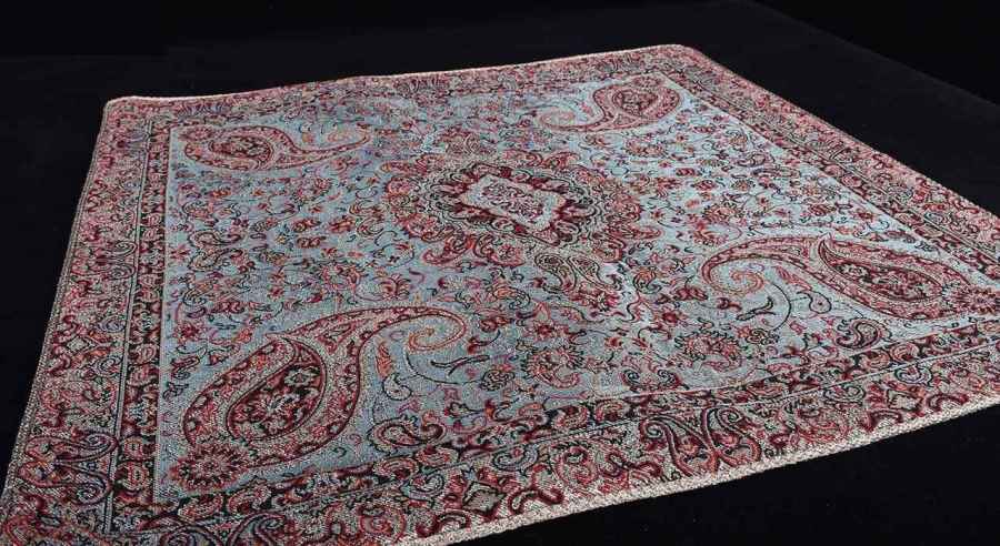 Coussin en Termeh Persan – Modèle Banafshe (2X) | Design floral élégant