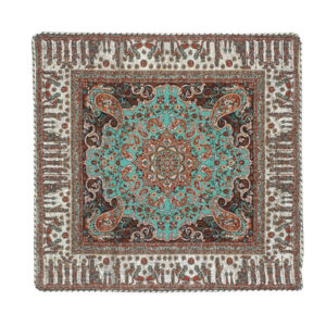 Coussin en Termeh Persan – Modèle Mahta | Exquis coussin en soie persane