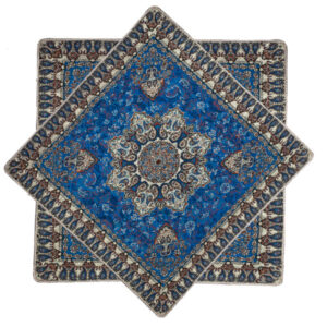 Coussin en Termeh Persan – Modèle Majnoon (2X) | Art décoratif persan