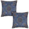 Coussin en Termeh Persan - Modèle Salari (2X) | Textile persan traditionnel