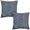 Coussin en Termeh Persan - Modèle Salarii (2X) | Coussin en soie fait main
