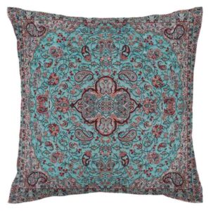 Coussin en Termeh Persan – Modèle Shah Abbasi | Artisanat persan premium