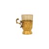 Ensemble à thé et café persan en métal - Style vintage doré