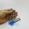 Chapelet en turquoise de Neyshabur : 66 perles de prière artisanales Lana