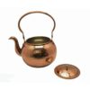 Bouilloire en cuivre persan durable pour cuisinière traditionnelle martelée Atlasi