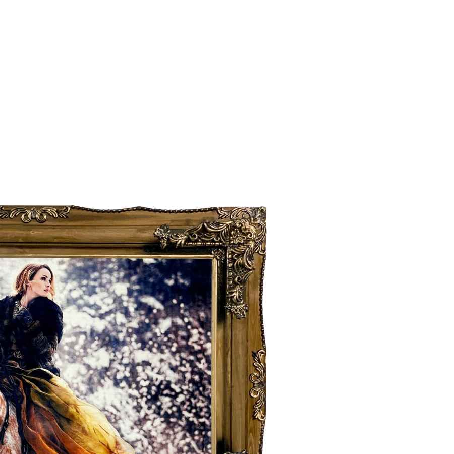 Tapis figuratif représentant l’équitation