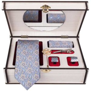 Ensemble Cravate, Pochette & Boutons de Manchette pour Homme – Arash de Luxe