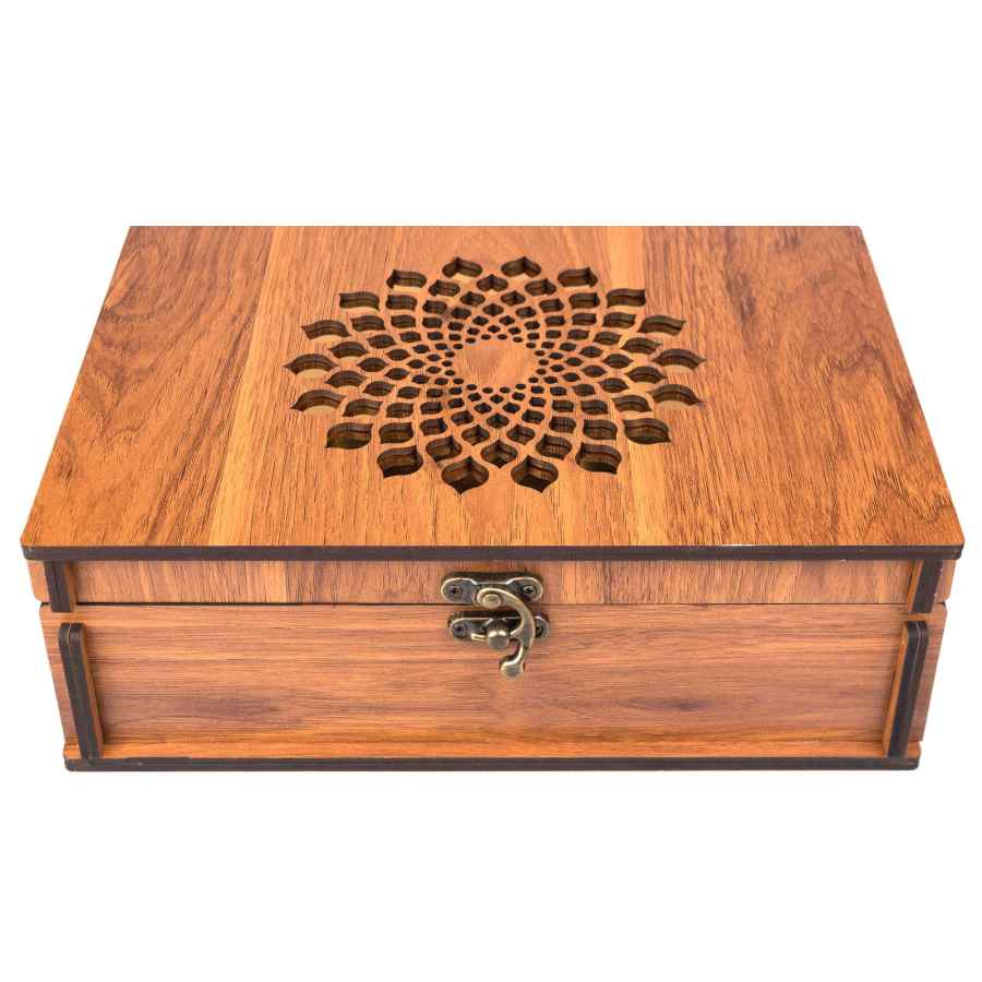 Ensemble Cravate, Pochette & Boutons de Manchette pour Homme – Bois de Luxe