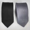 Ensemble Cravate, Pochette & Boutons de Manchette pour Homme - Gris de Luxe