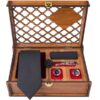 Ensemble Cravate, Pochette & Boutons de Manchette pour Homme - Kabir de Luxe