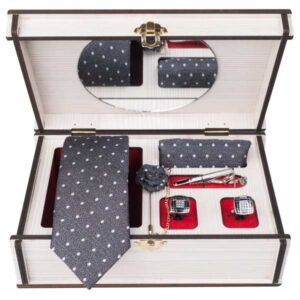 Ensemble Cravate, Pochette & Boutons de Manchette pour Homme – Sarvi de Luxe