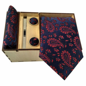 Ensemble Cravate, Pochette & Boutons de Manchette pour Homme – Spécial de Luxe