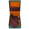 Ensemble Cravate, Pochette & Boutons de Manchette pour Homme - Vira de Luxe
