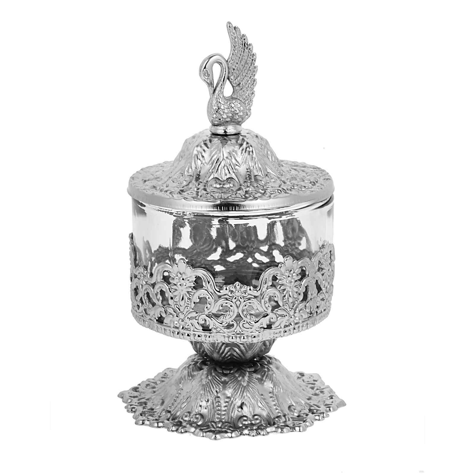 Service à thé persan vintage en argent