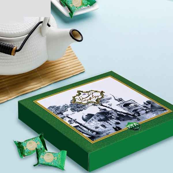 Gaz Mozaffari : 28 % Pistache – Nougat sucré à l’eau de rose