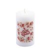 Bougie Pilier – Style Shabe Chele, Parfaite pour la Décoration de Yalda (2x)