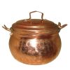 Marmite en cuivre persan - Modèle martelé traditionnel de marmite Mahan