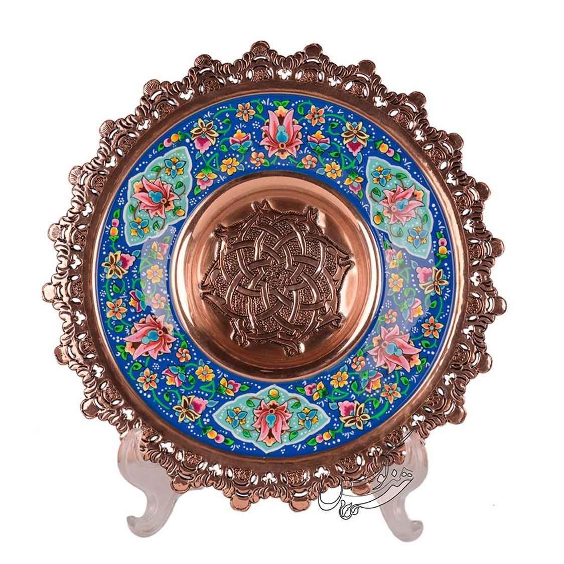 Horloge murale persane Minakari émaillée Messi