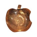 Bol de service en cuivre traditionnellement martelé Apple