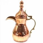 Cafetière traditionnelle arabe en cuivre pour préparer le Qahwa et le café arabe – Hivana